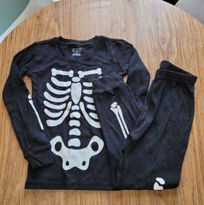 🌑 Halloween skeleton pajama set